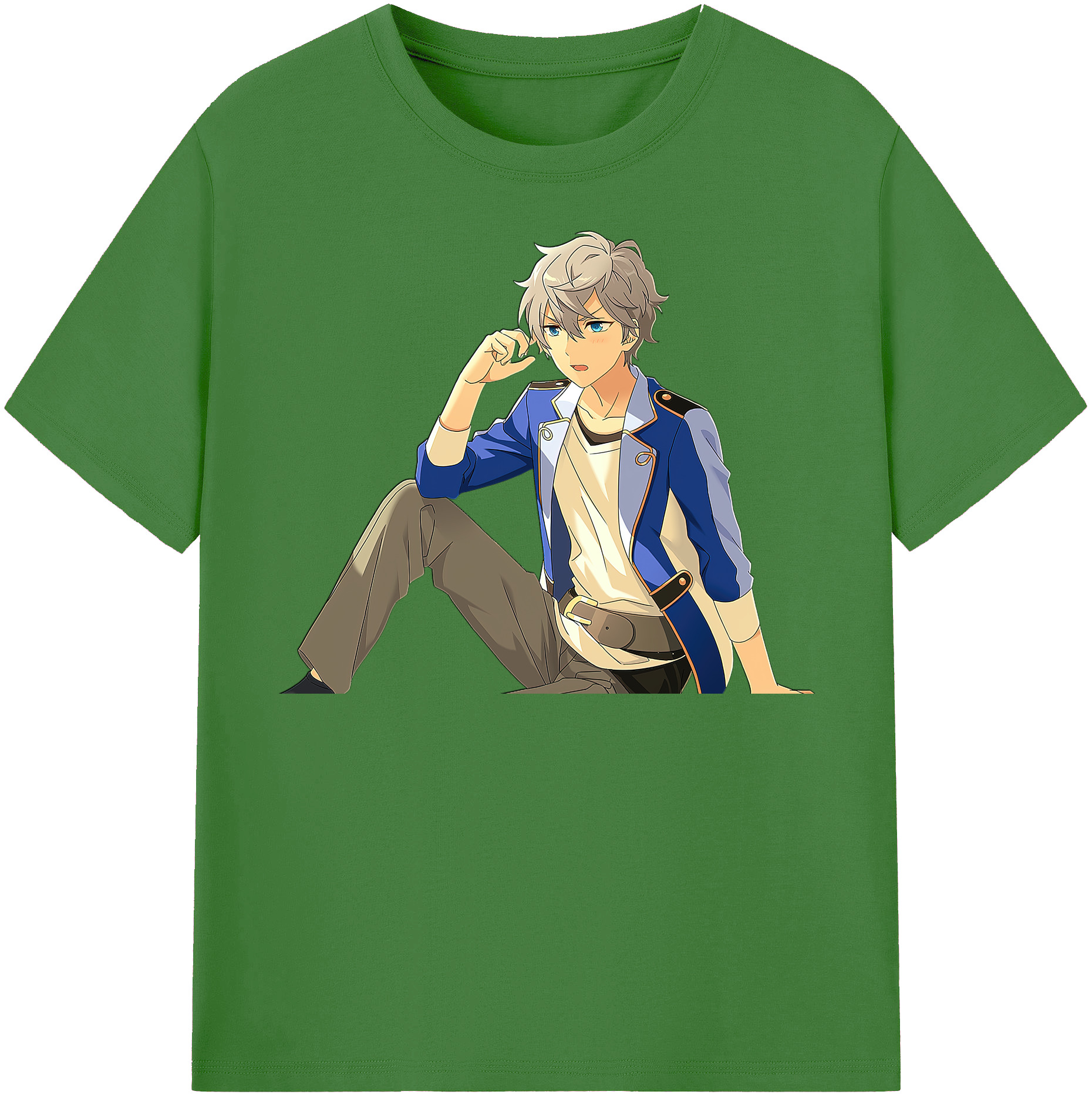 （画像用） あんさんぶるスターズ! Ensemble Stars レディースカジュアルプリントTシャツ（綿100％）